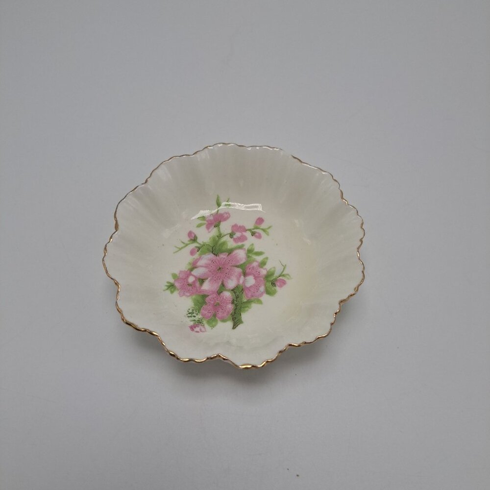Sutherland Peach Blossom Bowl Dish Trinket Tea